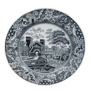 Spode Archive Collection Black Castle dinner plate